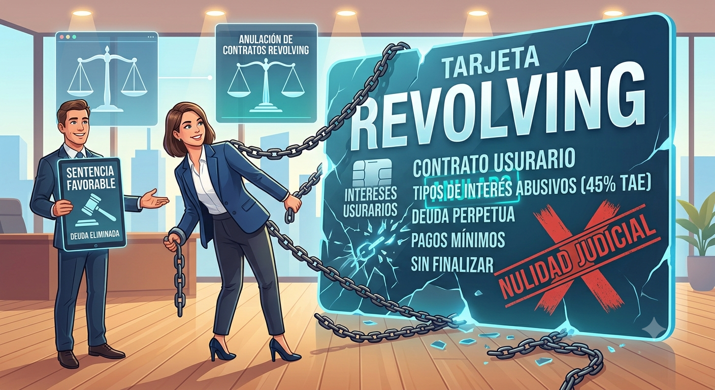Las tarjetas «revolving» y la nulidad por usura: lo que el Tribunal Supremo ha establecido para proteger al consumidor